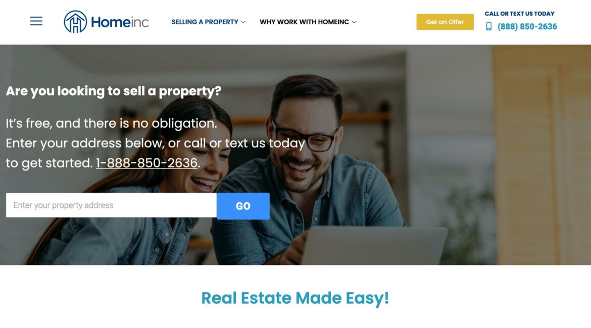 Homeinc Real Estate made easy